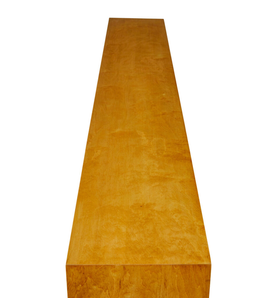 Swedish Mid Century Open Birch Bookcase — image 4
