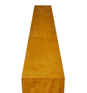 Swedish Mid Century Open Birch Bookcase — thumbnail 3