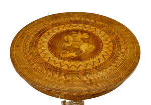 19th Century Inlaid Round Sorrento Table — thumbnail 8