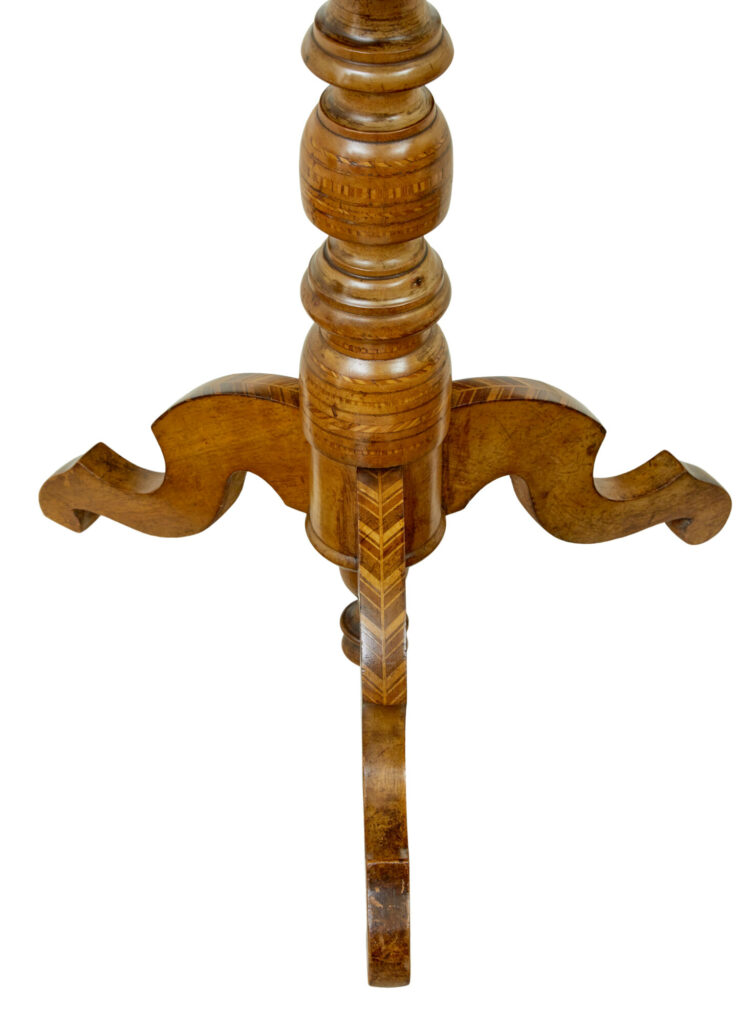 19th Century Inlaid Round Sorrento Table — image 4