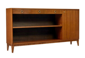 Scandinavian Mid Century Teak Open Bookcase — thumbnail 1