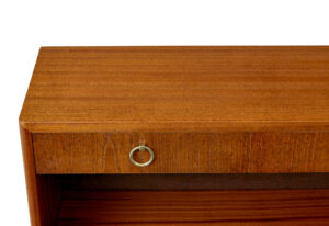 Scandinavian Mid Century Teak Open Bookcase — thumbnail 2