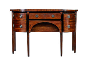 Early 19th Century Georgian Mahogany Breakfront Sideboard — thumbnail 10