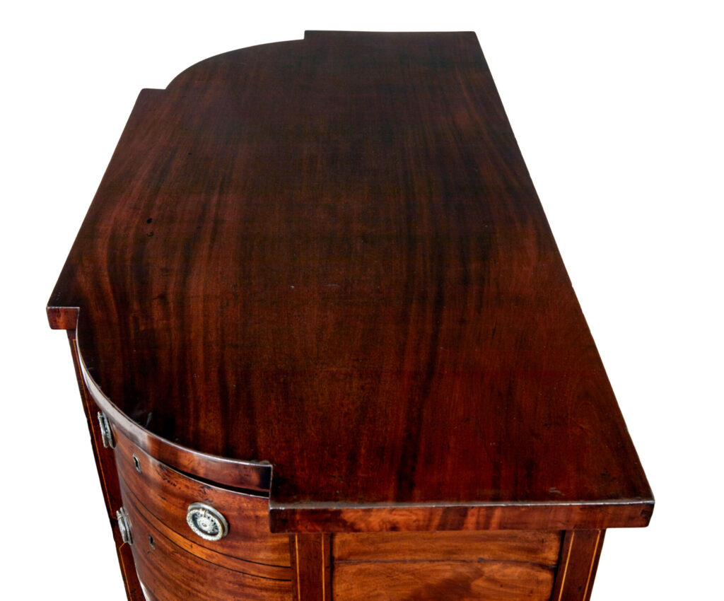 Early 19th Century Georgian Mahogany Breakfront Sideboard — image 2