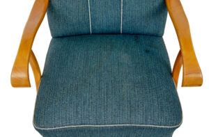 Pair of Scandinavian 1950’s Shell Back Armchairs — thumbnail 5