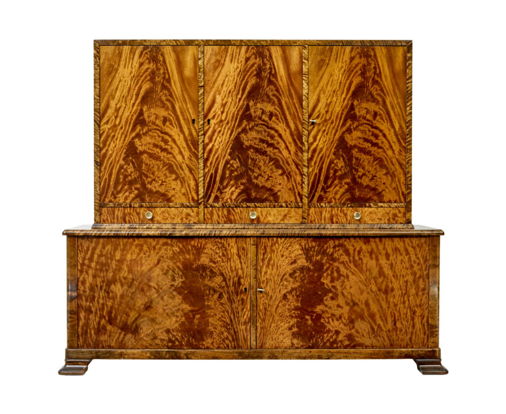 Swedish Grace Flame Birch Cabinet — image 8