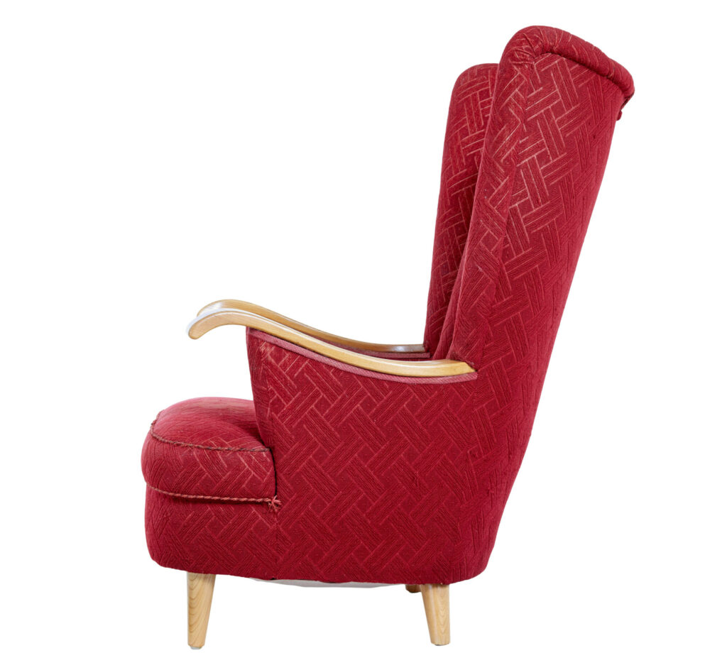 Mid-20th Century Elm Shell Back Armchair — image 9