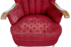 Mid-20th Century Elm Shell Back Armchair — thumbnail 5