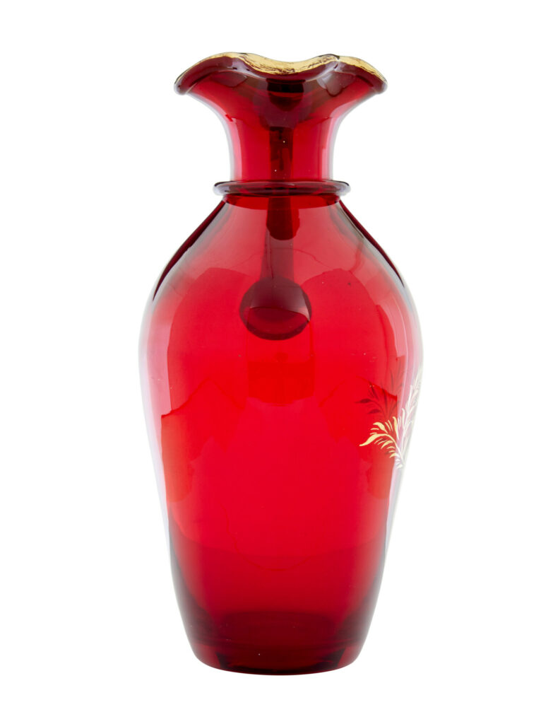 Mid 20th Century 1950’s Gilt Art Glass Jug by Monica Bratt — image 8