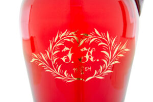 Mid 20th Century 1950’s Gilt Art Glass Jug by Monica Bratt — thumbnail 4