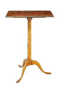 19th Century Burr Walnut Occasional Table — thumbnail 1