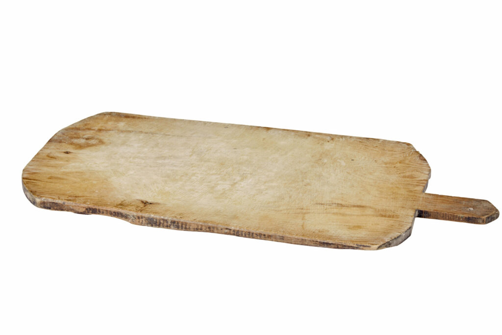 19th Century Rustic Scandinavian Bread Board