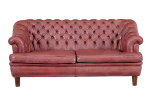 Pair of Mid 20th Century Leather Chesterfield Sofas — thumbnail 3