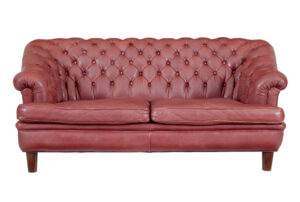 Pair of Mid 20th Century Leather Chesterfield Sofas — thumbnail 2