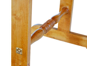 Swedish Early 20th Century Birch Side Table — thumbnail 2