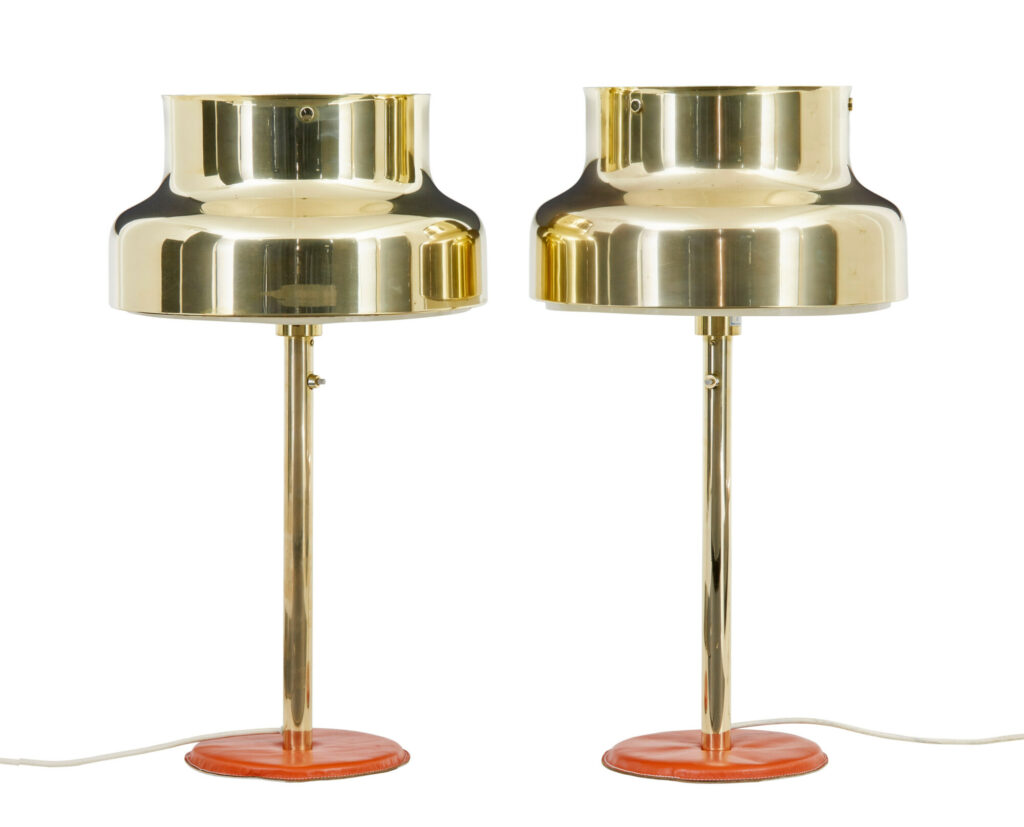 Pair of 1960’s Bumling Brass Table Lamps by Anders Pehrson — image 7