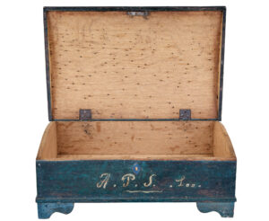 19th Century Painted Swedish Desktop Box — thumbnail 6