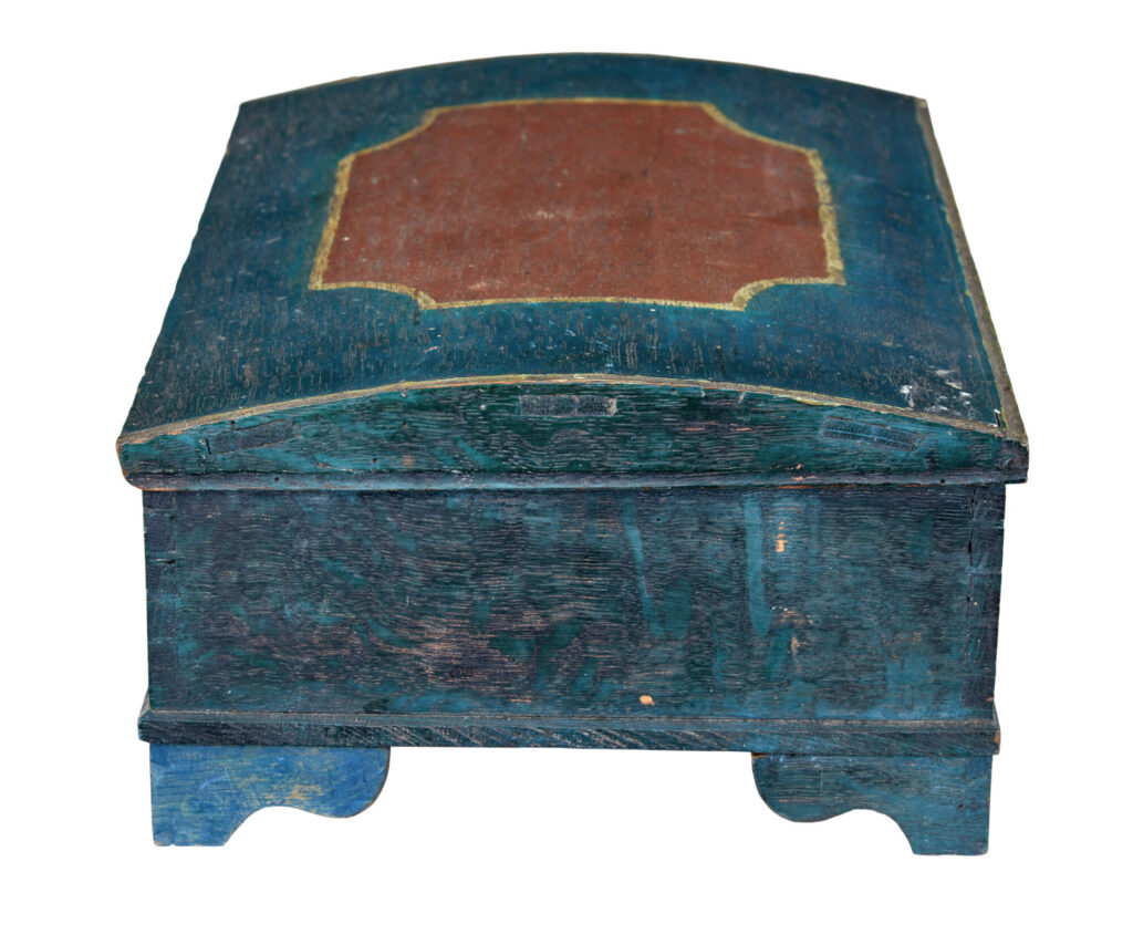 19th Century Painted Swedish Desktop Box — image 2