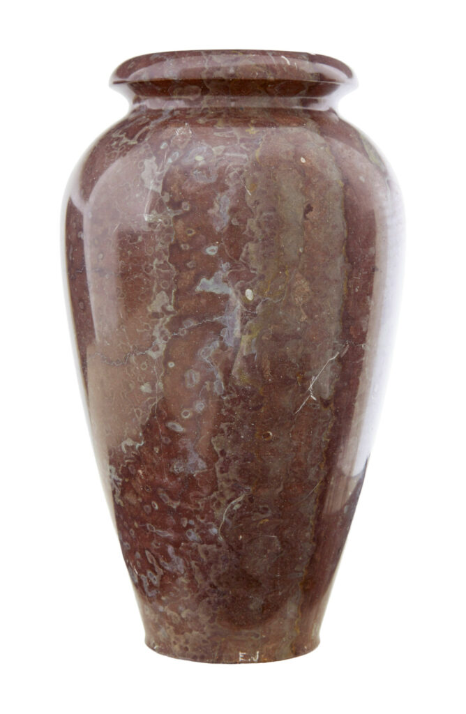 Early 20th Century Marble Vase — image 4