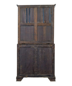 Early 19th Century Carved Mahogany Bureau Bookcase — thumbnail 8