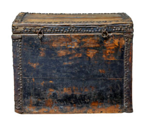 18th Century Chinese Hard Wood Coffer Chest — thumbnail 5