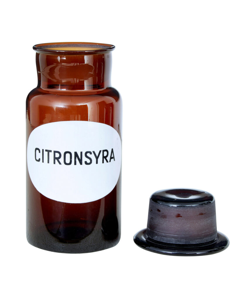 4 Mid 20th Century Swedish Apothecary Glass Jars — image 4