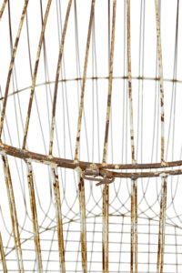 19th Century Large Wire Frame Decorative Bird Cage — thumbnail 6