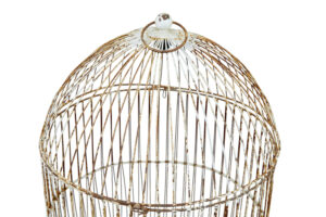 19th Century Large Wire Frame Decorative Bird Cage — thumbnail 5