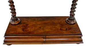 Mid 19th Century Carved Walnut Toilet Mirror — thumbnail 4
