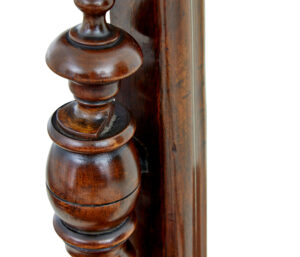 Mid 19th Century Carved Walnut Toilet Mirror — thumbnail 3