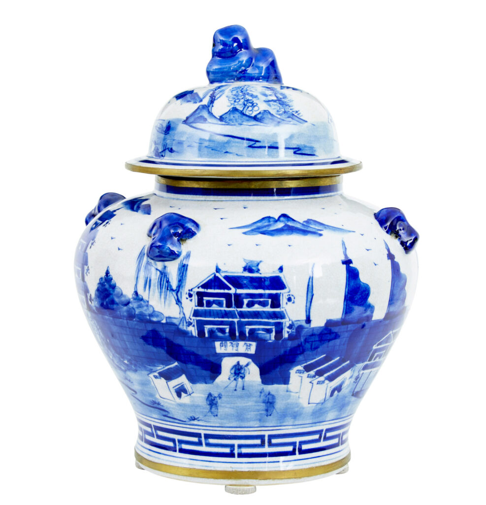 Decorative Ceramic Ginger Jar