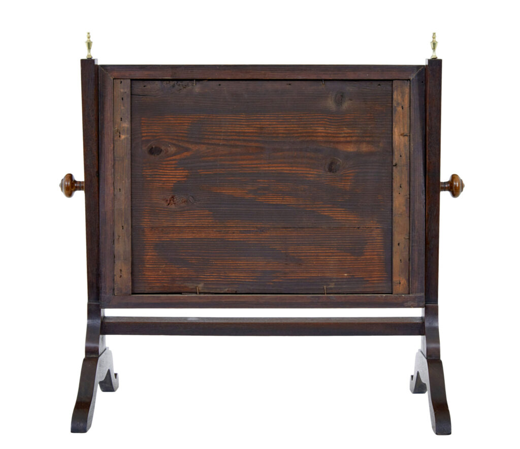 19th Century Mahogany Toilet Mirror — image 2