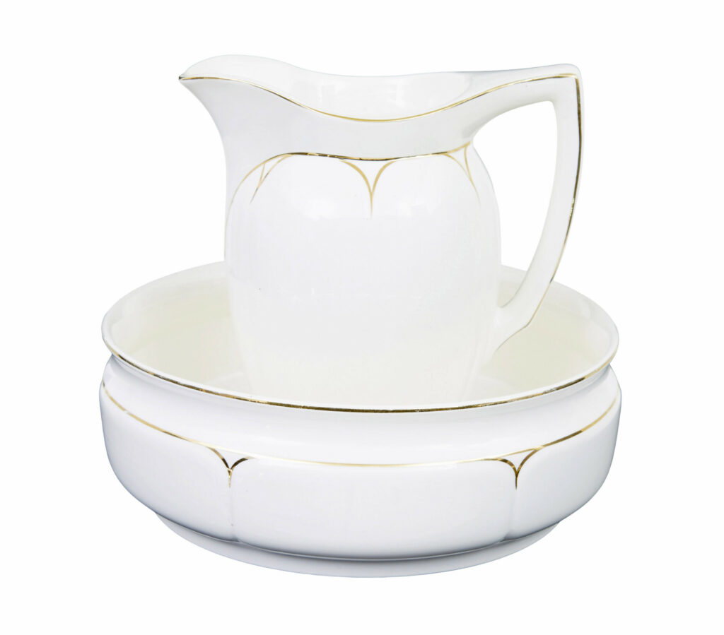 Mid 20th Century Jug and Wash Bowl by Annaburg