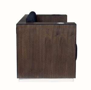Modern Walnut Sofa Fitted with Kaelo Wine Coolers — thumbnail 9