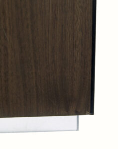 Modern Walnut Sofa Fitted with Kaelo Wine Coolers — thumbnail 2