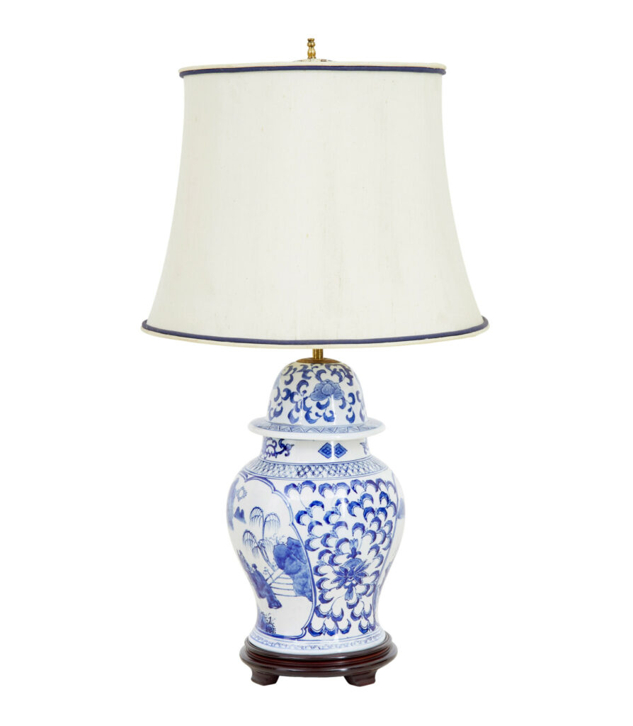 DECORATIVE GINGER JAR TABLE LAMP