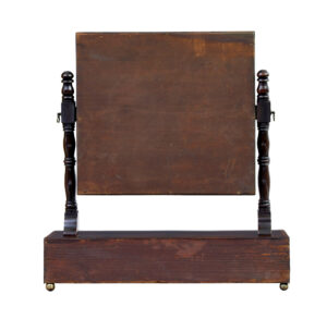 19th Century Victorian Mahogany Toilet Mirror — thumbnail 4