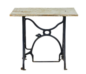 Early 20th Century Husqvarna Converted Occasional Table — thumbnail 9