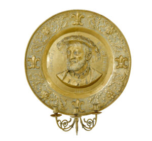 Pair of 19th Century French Brass Sconces — thumbnail 8