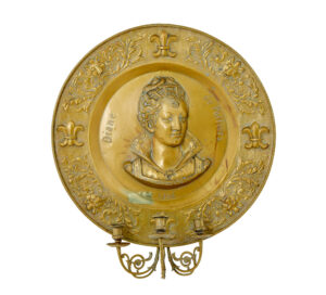 Pair of 19th Century French Brass Sconces — thumbnail 7