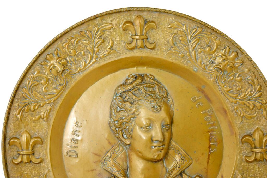 Pair of 19th Century French Brass Sconces — image 5