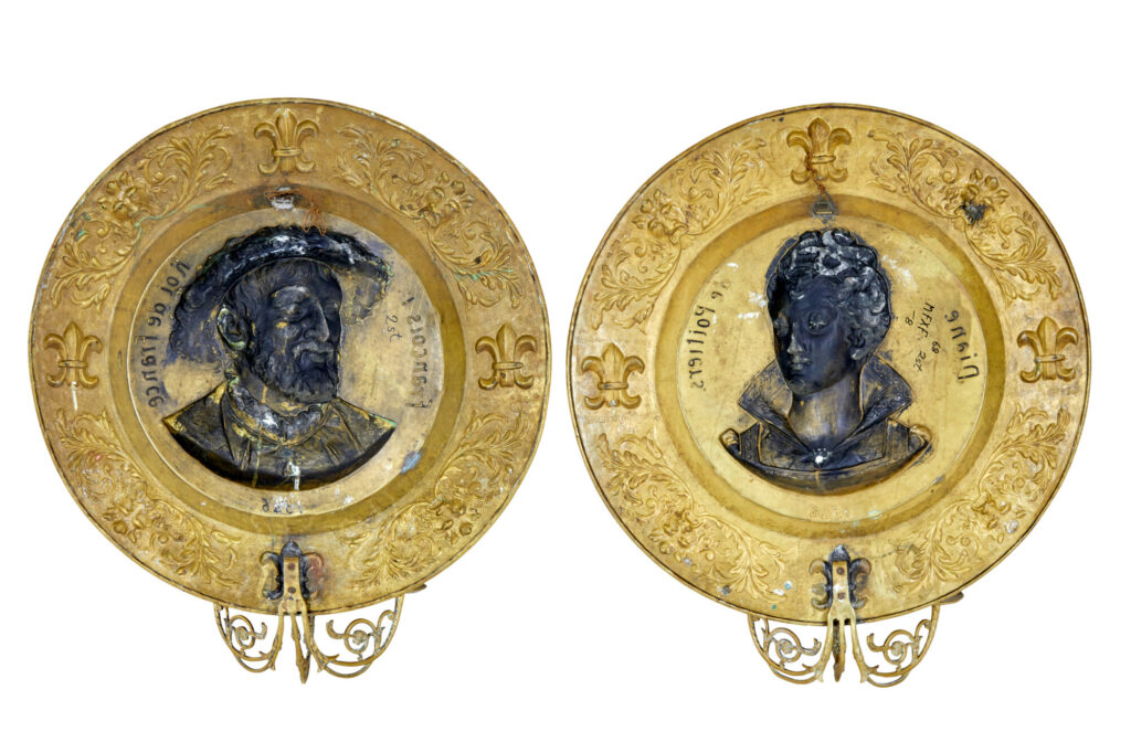 Pair of 19th Century French Brass Sconces — image 2
