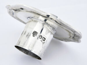 Pair of Early 20th Century Sterling Silver Candlesticks — thumbnail 5