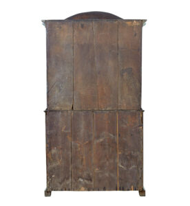 Late 18th Century Swedish Oak Painted Bureau Bookcase — thumbnail 8