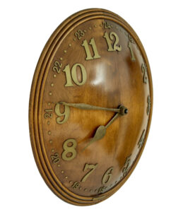 Art Deco Shaped Wall Clock by Zenith — thumbnail 2