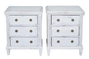 Small Pair of 19th Century Painted Commodes — thumbnail 2