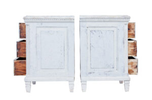 Small Pair of 19th Century Painted Commodes — thumbnail 7