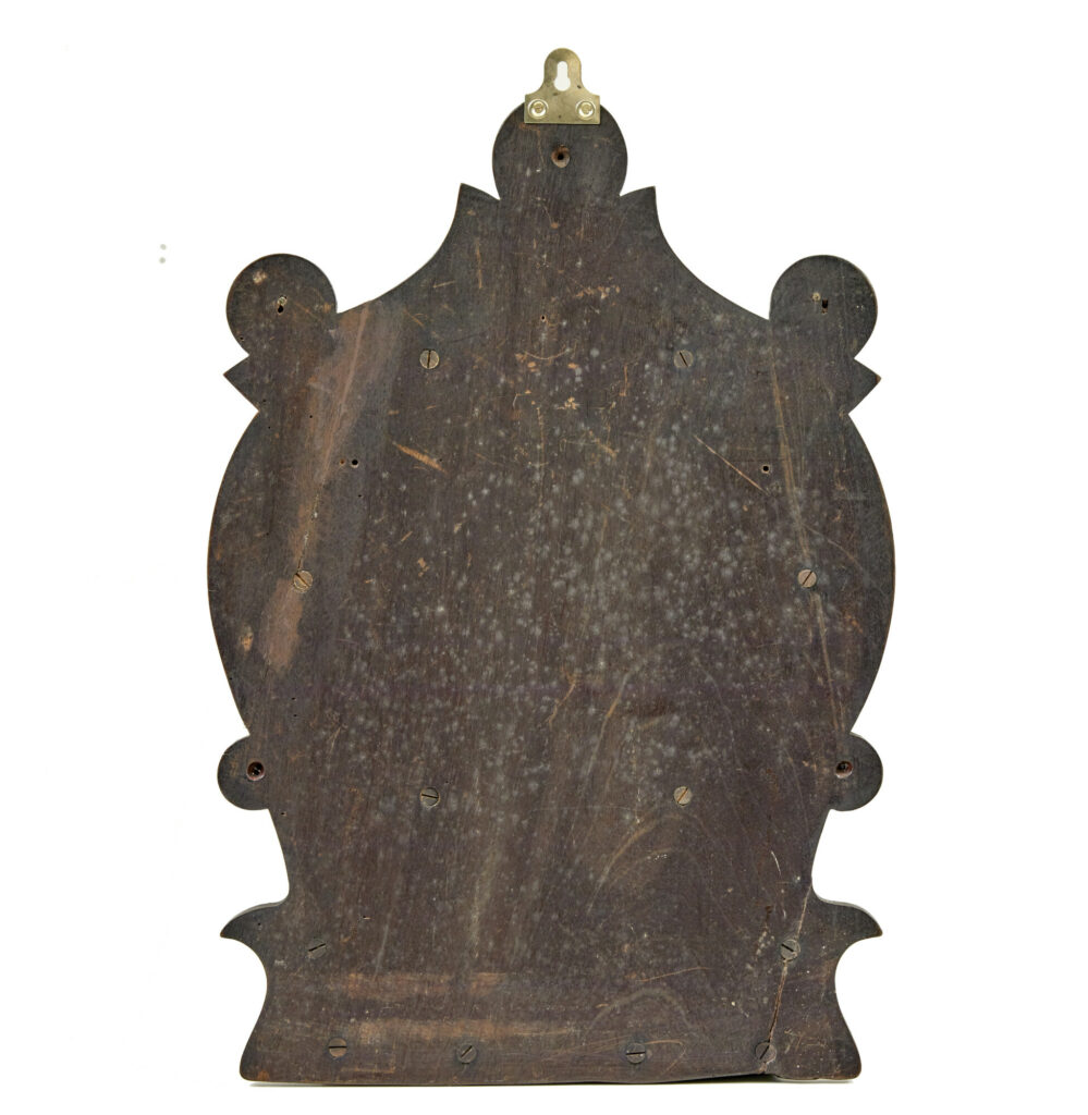 19th Century Carved Mahogany Toilet Mirror — image 3
