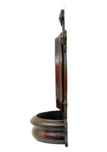 19th Century Carved Mahogany Toilet Mirror — thumbnail 6