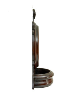 19th Century Carved Mahogany Toilet Mirror — thumbnail 5